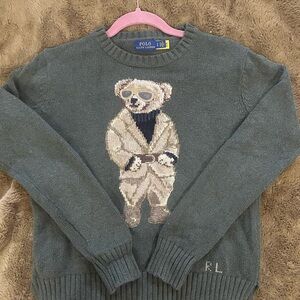 Polo Ralph Lauren Avaitor Bear Crewneck Sweater